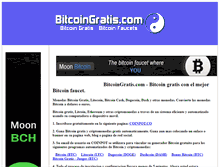 Tablet Screenshot of bitcoingratis.com